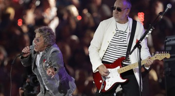 Roger Daltrey e Pete Townshend, integrantes remanescentes do The Who - Patrick Semansky/AP