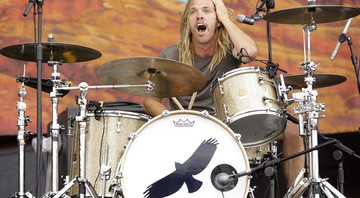 Taylor Hawkins, baterista do Foo Fighters (Foto: Joel Ryan/AP)