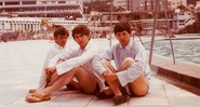 Paul McCartney, George Harrison e Ringo Starr de férias na ilha de Tenerife, na Espanha, em 1963 - Divulgação