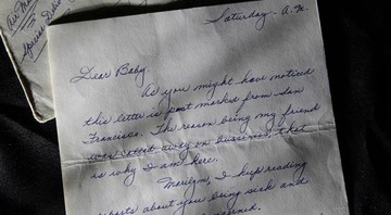 Carta que Joe DiMaggio escreveu para Marilyn Monroe - Jae C. Hong/AP 