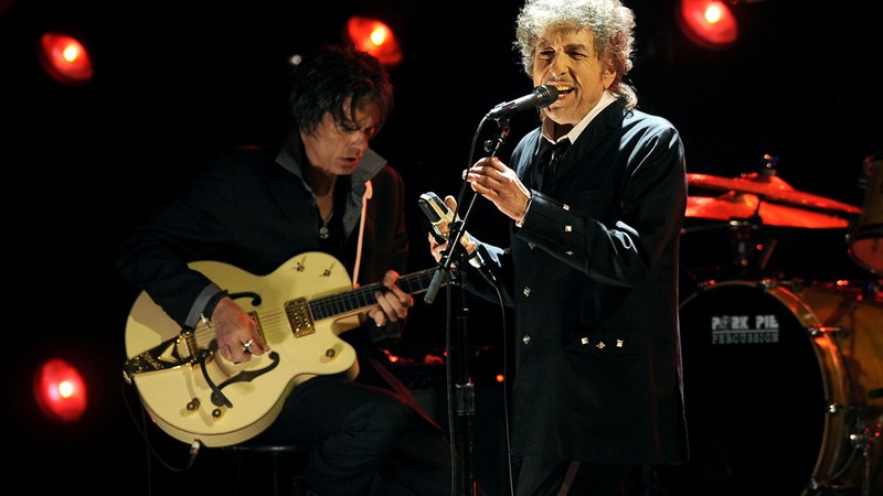 Bob Dylan durante apresentação - Chris Pizzello/AP