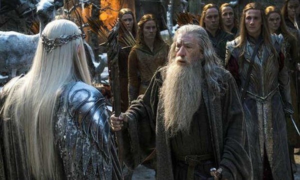 Cena do filme <i>O Hobbit - A Batalha dos Cinco Exércitos</i> - Reprodução