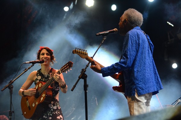 Marisa Monte e Gilberto Gil apresentam o show inédito "Marisa & Gil" no Festival MPB Recife  -  Luiz Fabiano/Ag.Moove