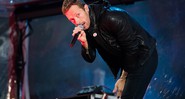 Chris Martin, vocalista do Coldplay, durante apresentação - Charles Sykes/AP