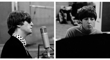 Paul McCartney e John Lennon - Reprodução/Facebook