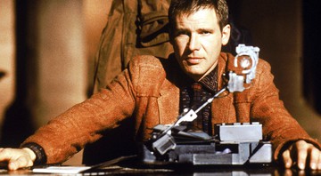 Harrison Ford em cena de <i>Blade Runner, o Caçador de Andróides</i> - Reprodução
