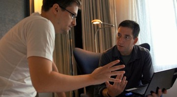 Edward Snowden e Glenn Greenwald - Reprodução