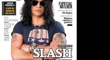 Slash na capa da edição 103 da <i>Rolling Stone Brasil</i> - Reprodução