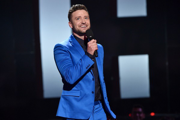 Justin Timberlake durante do iHeartRadio Innovator, em março de 2015, em Los Angeles (Foto: John Shearer/AP)