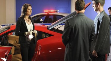 Atriz em episódio da série CSI: NY - Reprodução