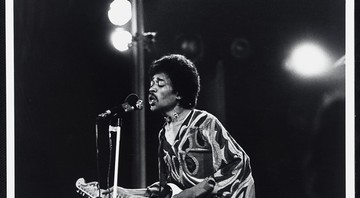 Fotografia de Jimi Hendrix que estará na exposição <i>Hear my Train a Comin´: Hendrix Hits London</i>. - Divulgação