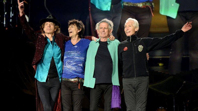 Os Rolling Stones em show da turnê <i>Zip Code</i> - Reprodução/Facebook