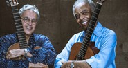 Caetano Veloso e Gilberto Gil em foto de divulgação da turnê <i>Dois Amigos, Um Século de Música</i> - Divulgação