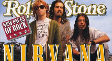 Nirvana na capa da revista Rolling Stone EUA - Divulgação