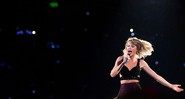 Taylor Swift em apresentação da turnê mundial. - Charles Sykes/AP