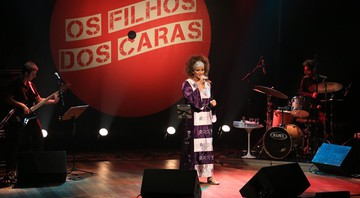 Luciana Mello no espetáculo <i>Os Filhos dos Caras</i> - Reprodução