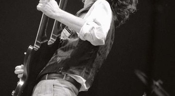 Jimmy Page após o fim da banda, nos anos 1980. - Ap Photo