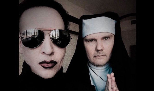 Marilyn Manson e Billy Corgan - Reprodução/Insatgram