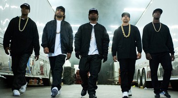 Cena do filme <i>Straight Outta Compton</i>, que conta a história do grupo norte-americano N.W.A. - Reprodução