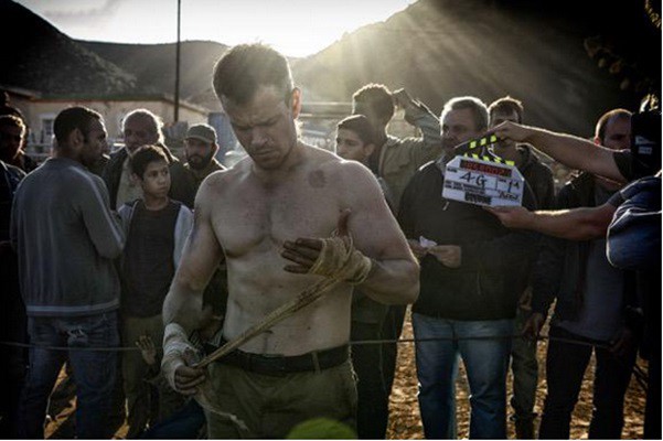 Matt Damon nas filmagens do novo filme da franquia <i>Bourne</i> - Reprodução/Twitter