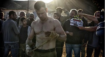 Matt Damon nas filmagens do novo filme da franquia <i>Bourne</i> - Reprodução/Twitter