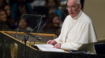 Papa Francisco na ONU. - AP