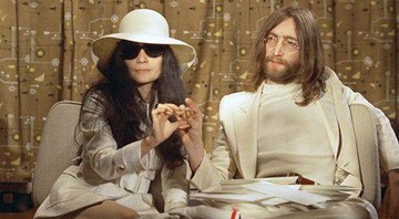 Yoko Ono e John Lennon (Foto: Agent Press)
