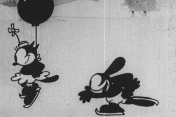 Imagem de Oswald, o protótipo de Mickey Mouse, em curta perdido de Walt Disney dos anos 1920 - Reprodução/BFI