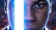Pôster de <i>Star Wars – O Despertar da Força</i> com o personagem Finn (vivido por John Boyega) - Reprodução/Site oficial