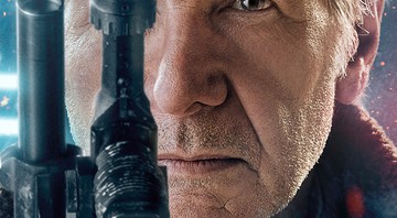 Pôster de <i>Star Wars – O Despertar da Força</i> com o personagem Han Solo (vivido por Harrison Ford) - Reprodução/Site oficial