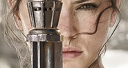 Pôster de <i>Star Wars – O Despertar da Força</i> com a personagem Rey (vivida por Daisy Ridley) - Reprodução/Site oficial