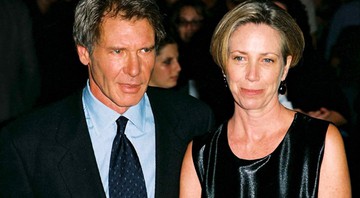 Harrison Ford e Melissa Mathison em 1999, em Nova York - Matt Baron/AP