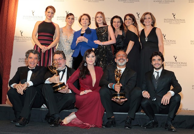 Elencos de <i>Império</i> e <i>Doce de Mãe</i> no Emmy Internacional - Divulgação/ Globo