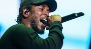 O rapper Kendrick Lamar durante show de 2015 em Los Angeles, nos Estados Unidos - Rich Fury/AP