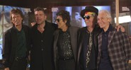 Integrantes dos Rolling Stones encontram fã em visita a mostra da banda, em Londres - Reprodução/Vídeo