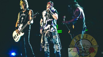 Duff McKagan, Axl Rose e Slash, do Guns N' Roses (Foto: Katarina Benzova / Divulgação)