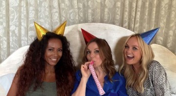 Mel B, Emma Bunton e Geri Horner em vídeo que anunciou o retorno das Spice Girls como o trio GEM - Reprodução/Vídeo