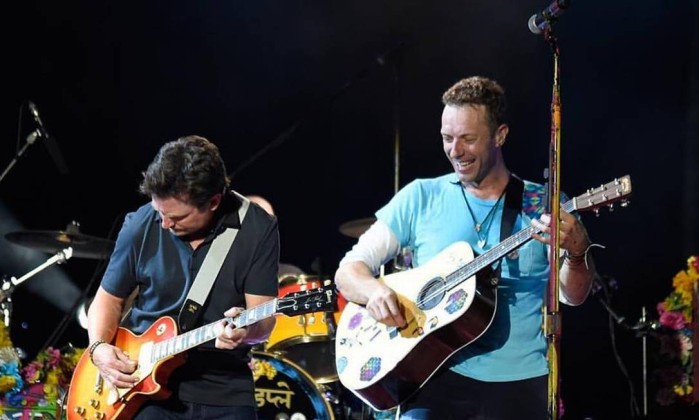 Coldplay e Michael J. Fox - Reprodução