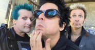 O trio punk norte-americano Green Day - Reprodução/Facebook
