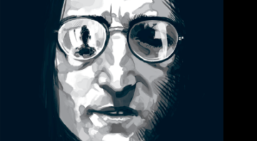 Capa de <i>Lennon</i>, graphic novel sobre a vida do Beatle - Reprodução