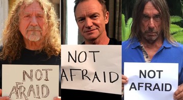 Campanha "We Are Not Afraid" - Reprodução