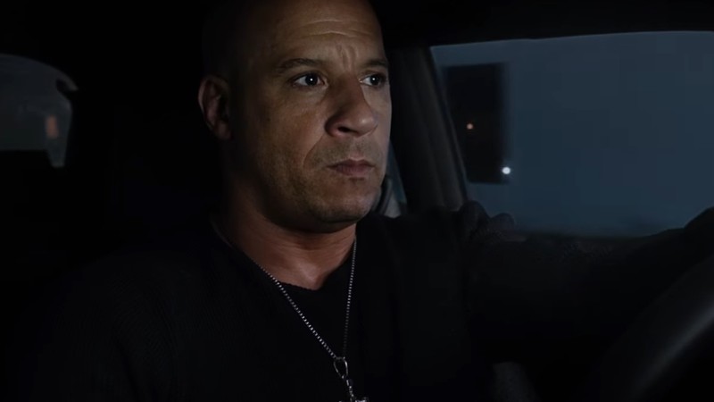 Vin Diesel em cena do trailer de <i>Velozes e Furiosos 8</i>, chamado <i>The Fate of the Furious</i> - Reprodução/Vídeo