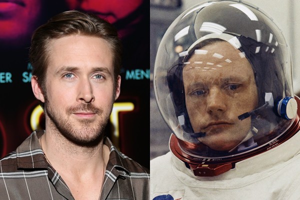 Ryan Gosling e Neil Armstrong - AP