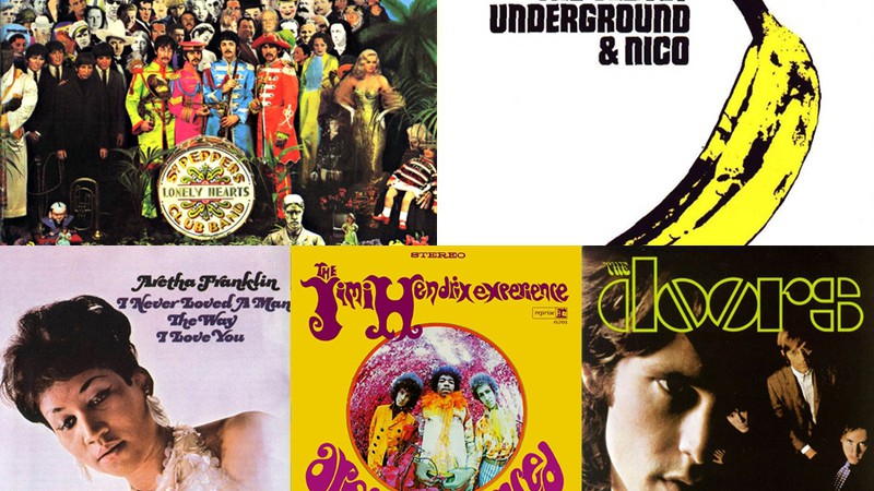 O ano de 1967 foi repleto de lançamentos no mundo da música que se estabeleceram como grandes clássicos e continuam influenciando a indústria até hoje. A seguir, relembre 17 discos que completam 50 anos em 2017.
 - Reprodução
