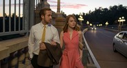Ryan Gosling e Emma Stone em cena de <i>La La Land - Cantando Estações</i> - Reprodução