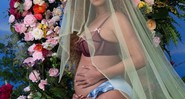 Beyoncé em imagem que anunciou a gravidez dela de gêmeos - Reprodução/Instagram