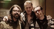 Dave Grohl, Josh Homme e Jesse Hughes em estúdio juntos - Reprodução/Instagram