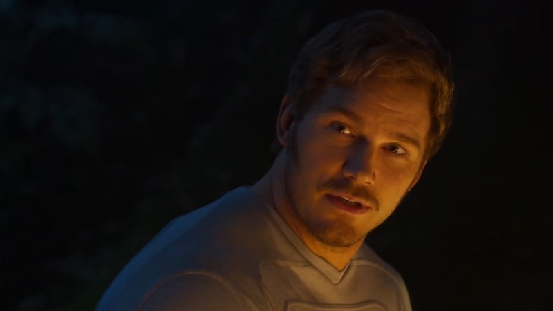 Chris Pratt no teaser de <i>Guardiões da Galáxia Vol. 2</i> - Reprodução
