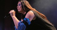 <b>Uma esfinge</b><b>
Amy Lee faz mistério a respeito do novo disco do Evanescence, que se apresenta no Brasil em abri


 - Larry Marano/Rex/Shutterstock/AP Images
