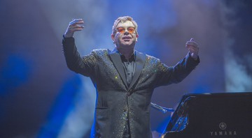 Elton John em apresentação no Allianz Parque, em São Paulo - MRossi/Divulgação